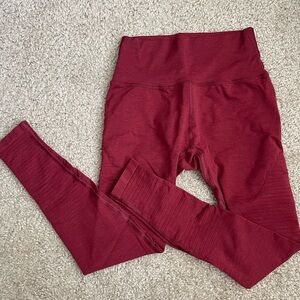 Medium Red Alphalete Revival Leggings